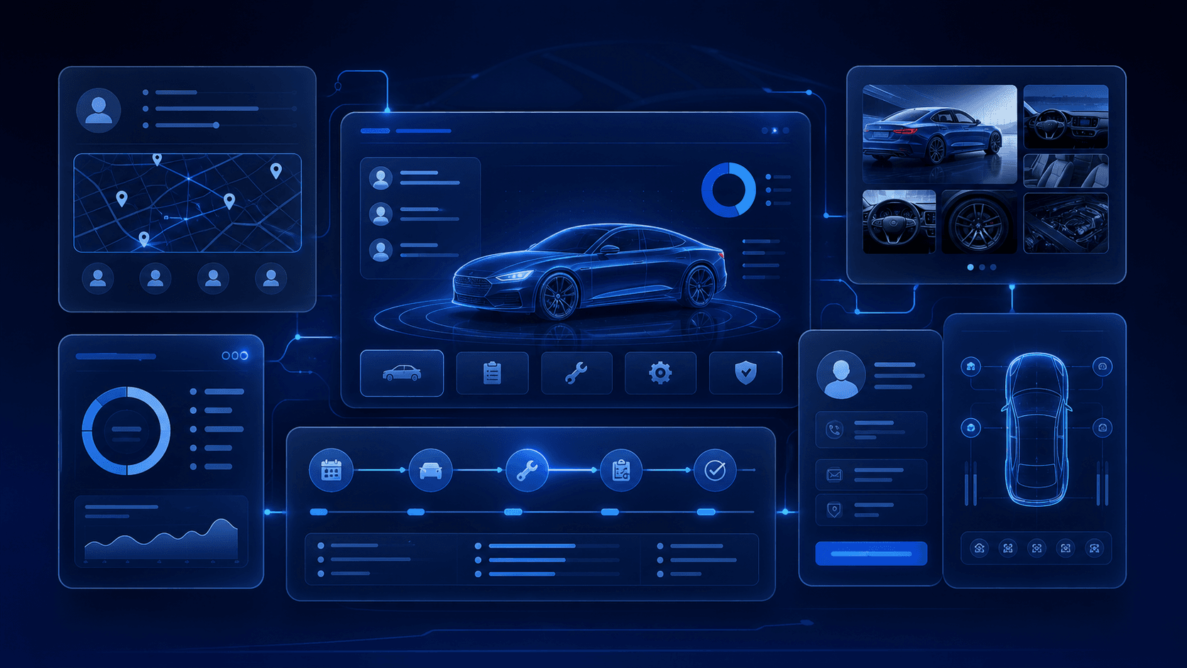 نمای سینمایی از اکوسیستم خودرو Auto Makhsus